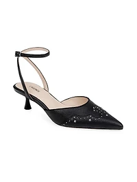 Liana 45MM Stud Leather Pumps