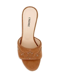 Lillie 100MM Embellished Sandals
