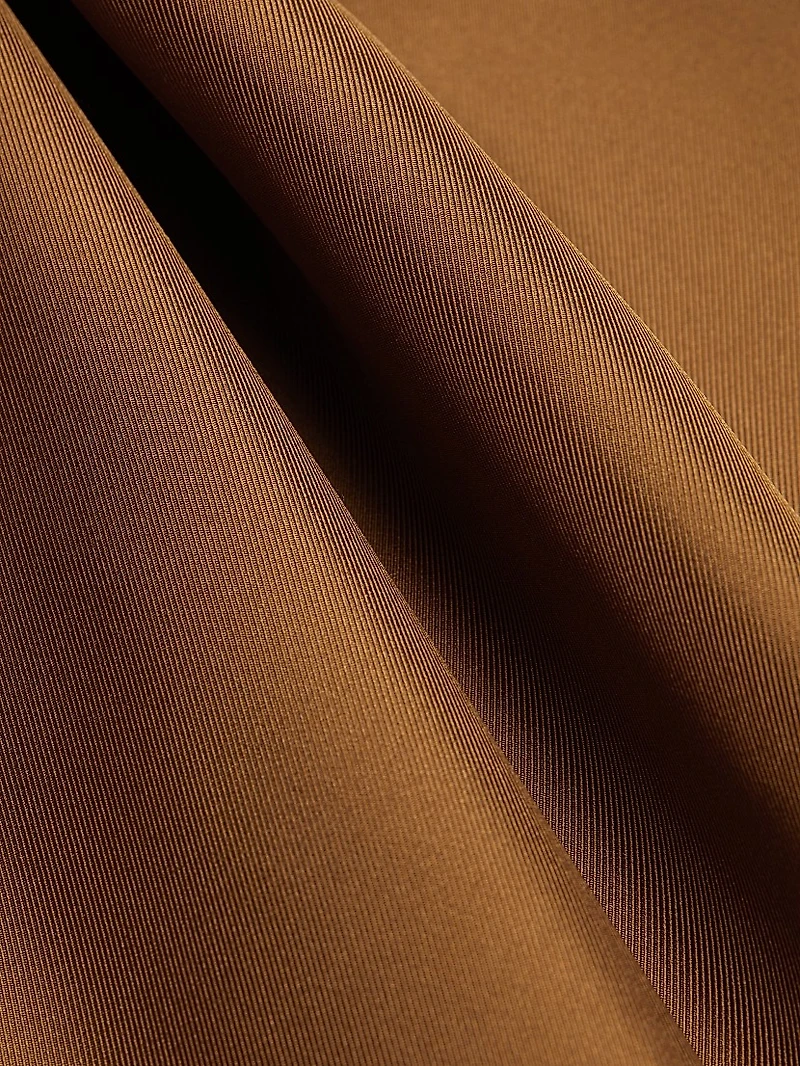 Nada Silk Shift Midi Dress