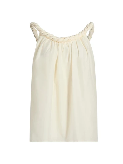 Garino Twisted Neckline Top