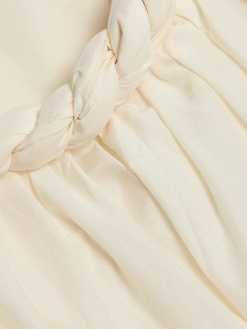 Garino Twisted Neckline Top