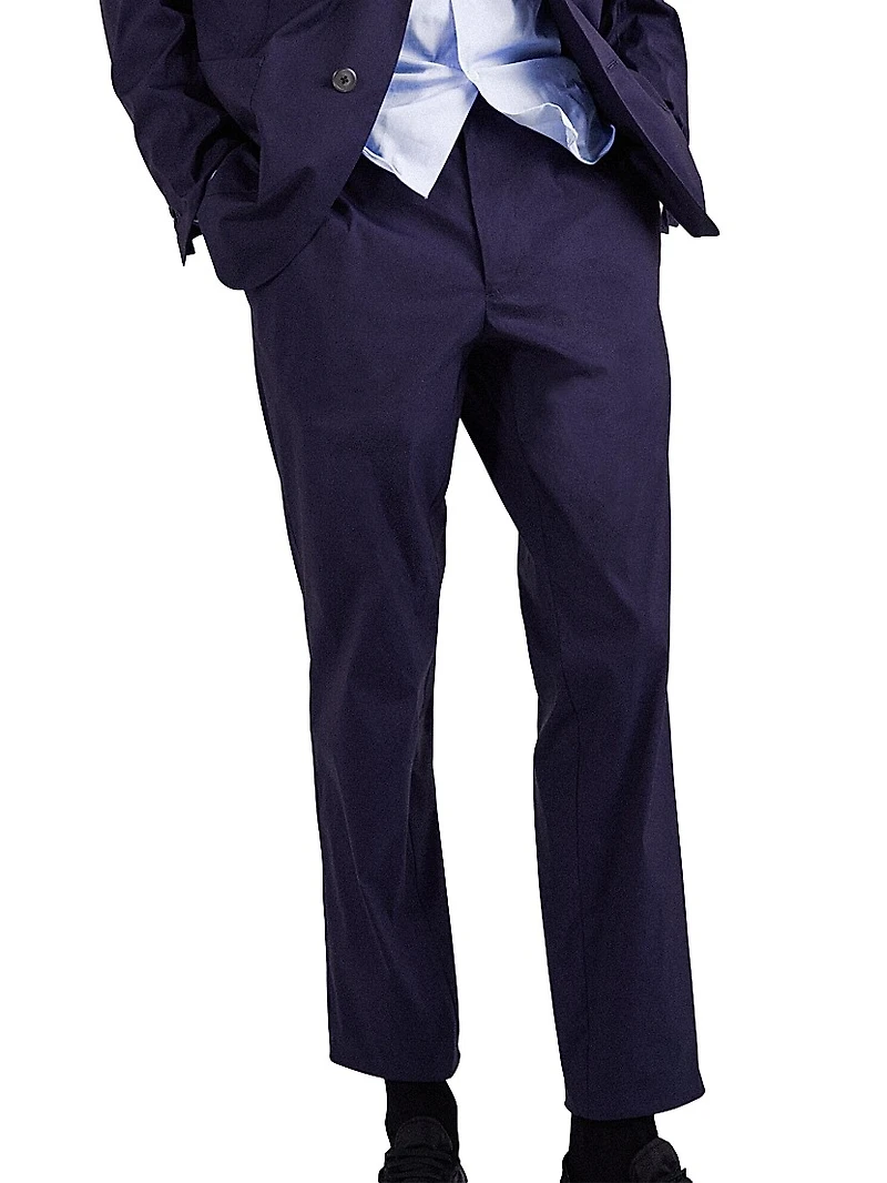 Stretch Poplin Pants