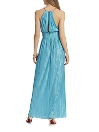 Sophia Chain Trimmed Maxi Dress