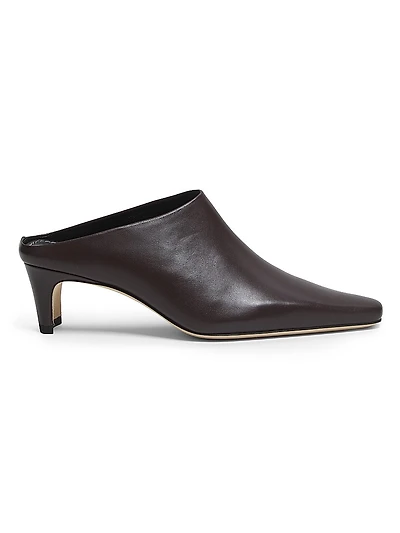 Wally 55MM Leather Mules