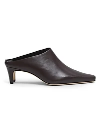 Wally 55MM Leather Mules