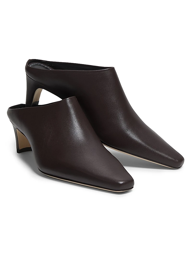 Wally 55MM Leather Mules