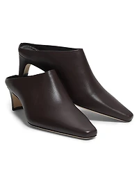 Wally 55MM Leather Mules