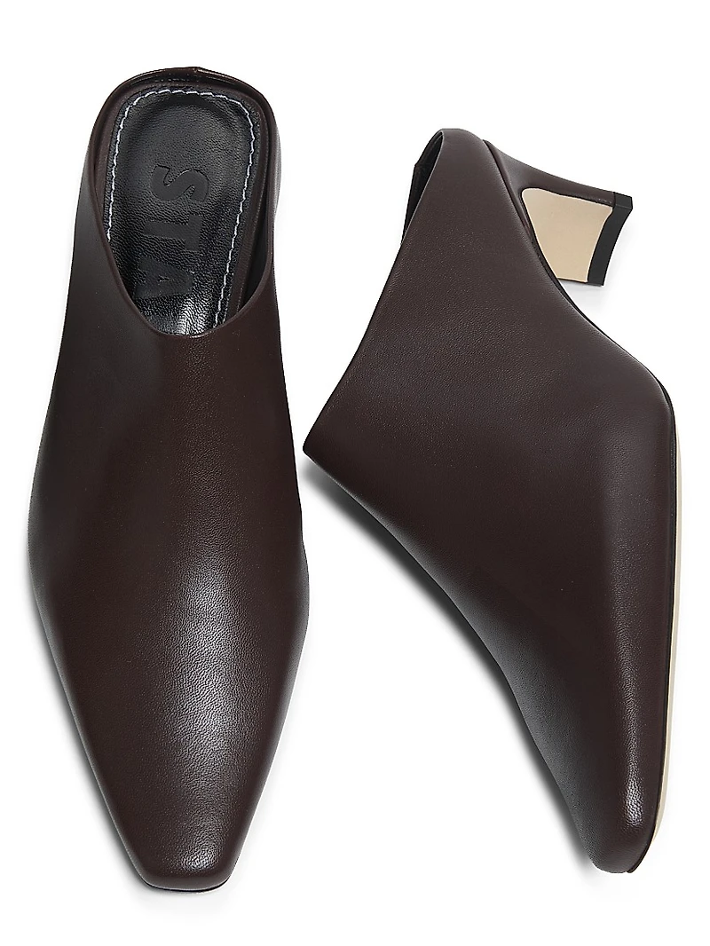 Wally 55MM Leather Mules