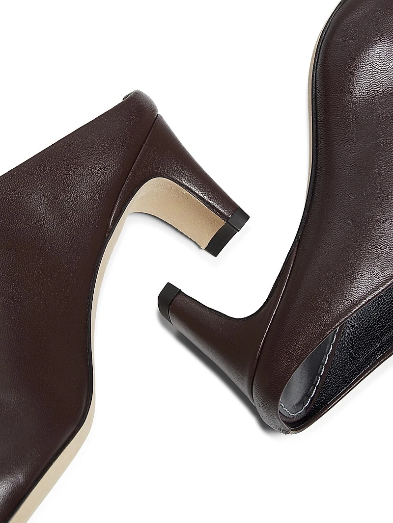 Wally 55MM Leather Mules