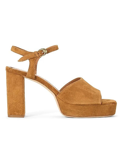 Jodie Suede 100MM Platform Heels