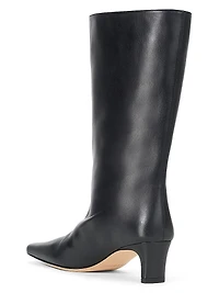 Wally 55MM Midcalf Leather Knee Boots