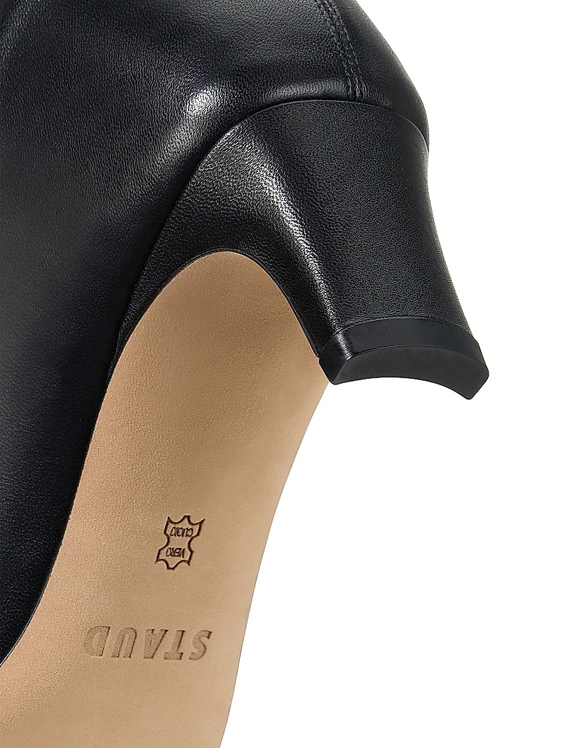 Wally 55MM Midcalf Leather Knee Boots