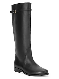 Harlow 55MM Leather Knee-High Riding Boots