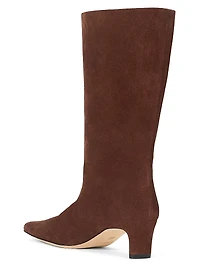 Wally 55MM Midcalf Suede Knee Boots