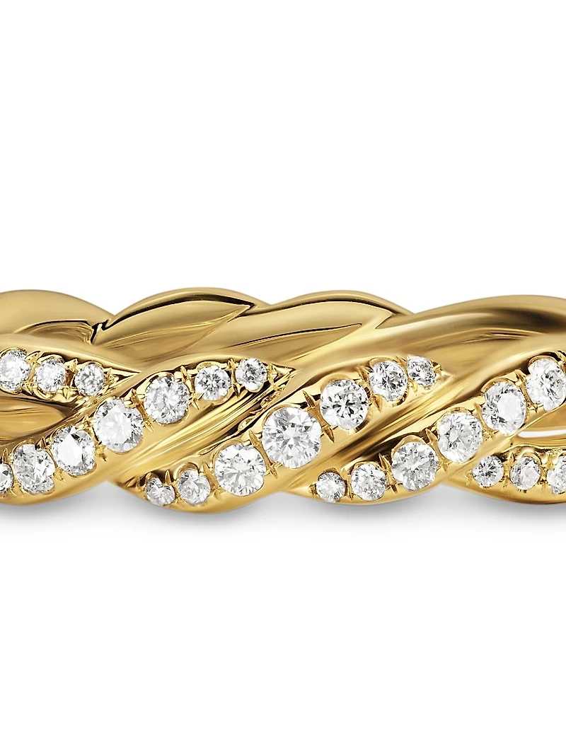 Wisteria Band Ring 18K Yellow Gold