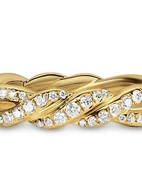 Wisteria Band Ring 18K Yellow Gold