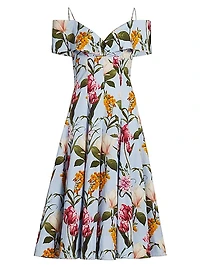 Minnie Floral Midi-Dress