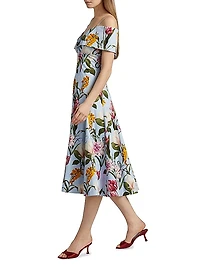 Minnie Floral Midi-Dress