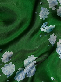 Kennedy Floral Off-The Shoulder Gown