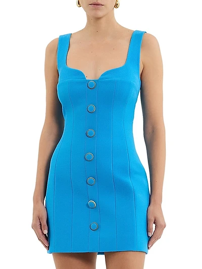 Skyla Paneled Sweetheart Minidress
