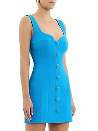 Skyla Paneled Sweetheart Minidress