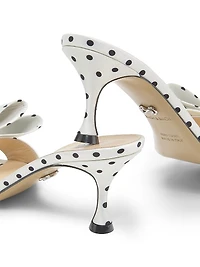 Le Cadeau 65MM Polka-Dot Mules