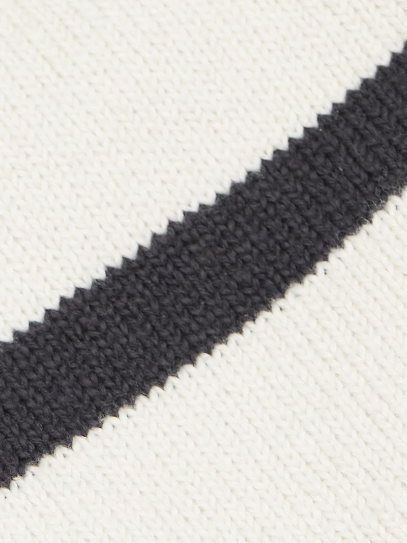 Striped Crop Cardigan