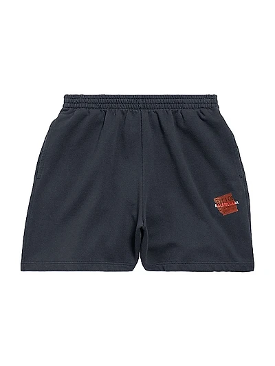 Taped Back Shorts