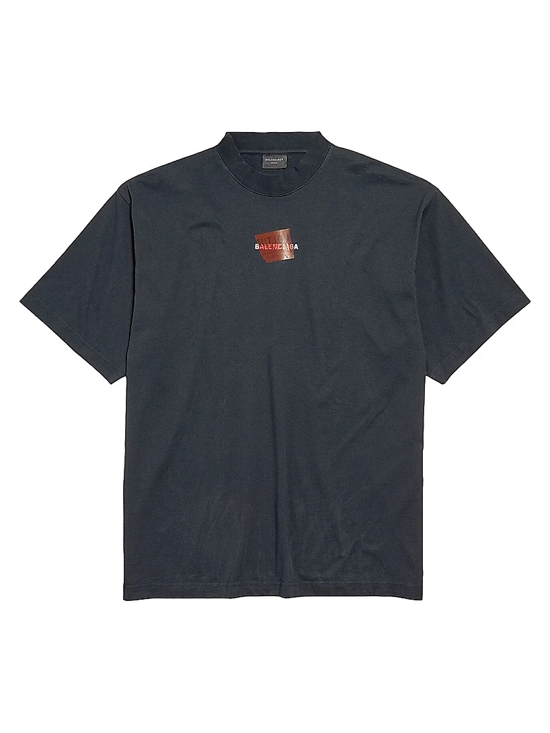 Taped Logo Back T-Shirt Medium Fit