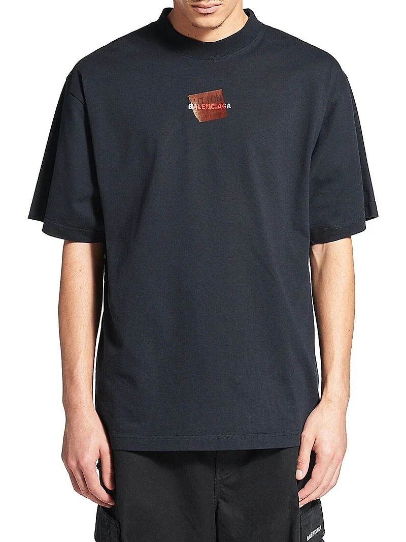 Taped Logo Back T-Shirt Medium Fit