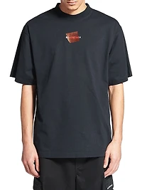 Taped Logo Back T-Shirt Medium Fit