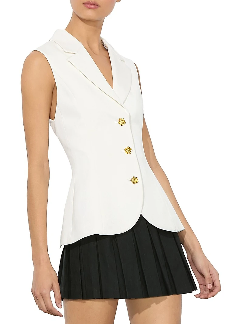 Sammie Sculpted Blazer Vest