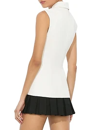 Sammie Sculpted Blazer Vest