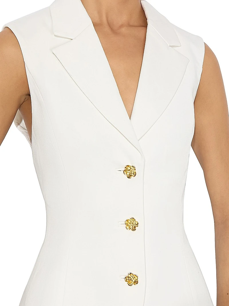 Sammie Sculpted Blazer Vest