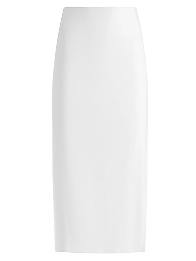 Maeve Linen-Blend Slip Skirt