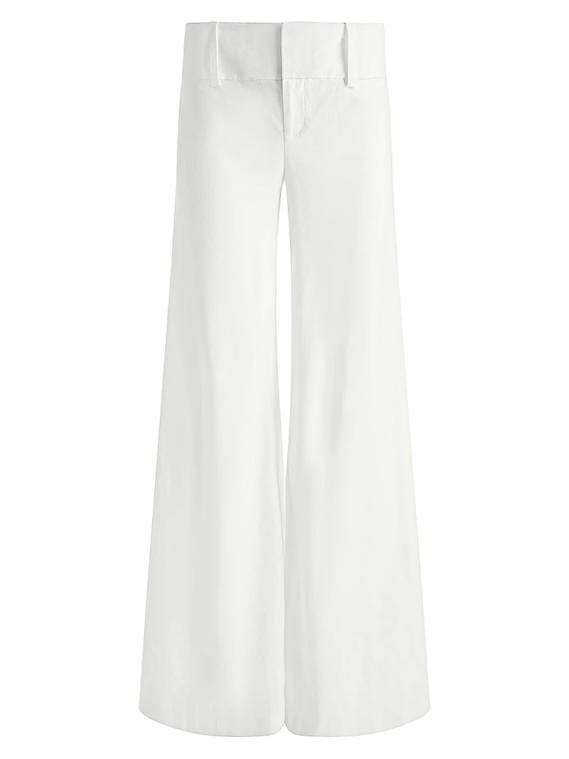 Olivia Low-Rise Flare Pants