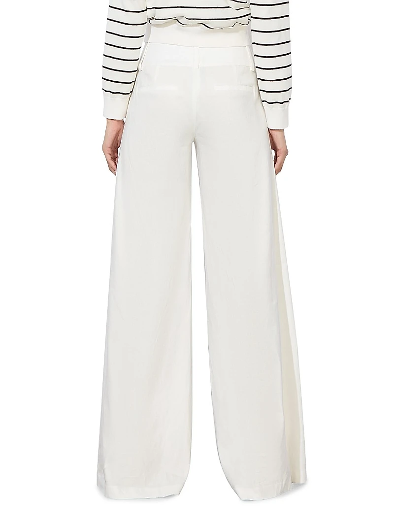 Olivia Low-Rise Flare Pants
