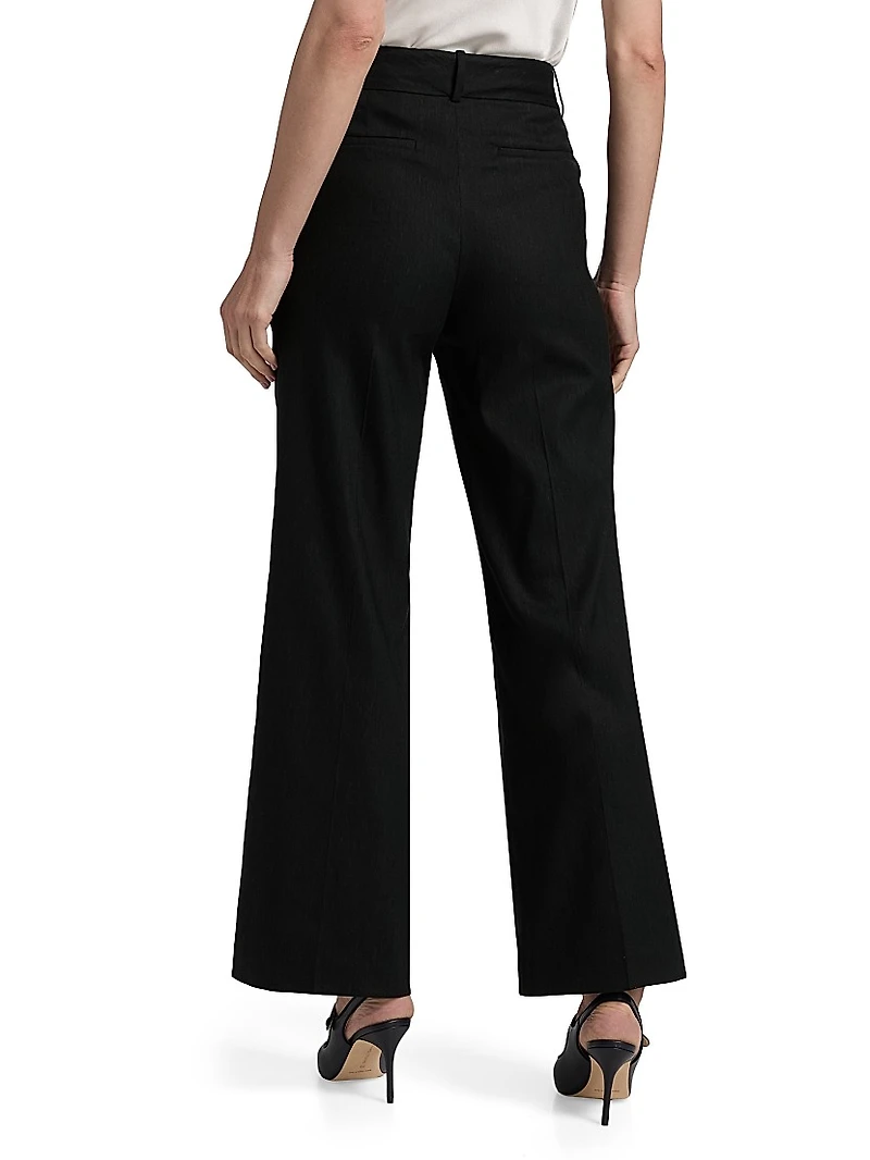 Quinn High-Rise Flare Pants
