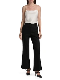 Quinn High-Rise Flare Pants