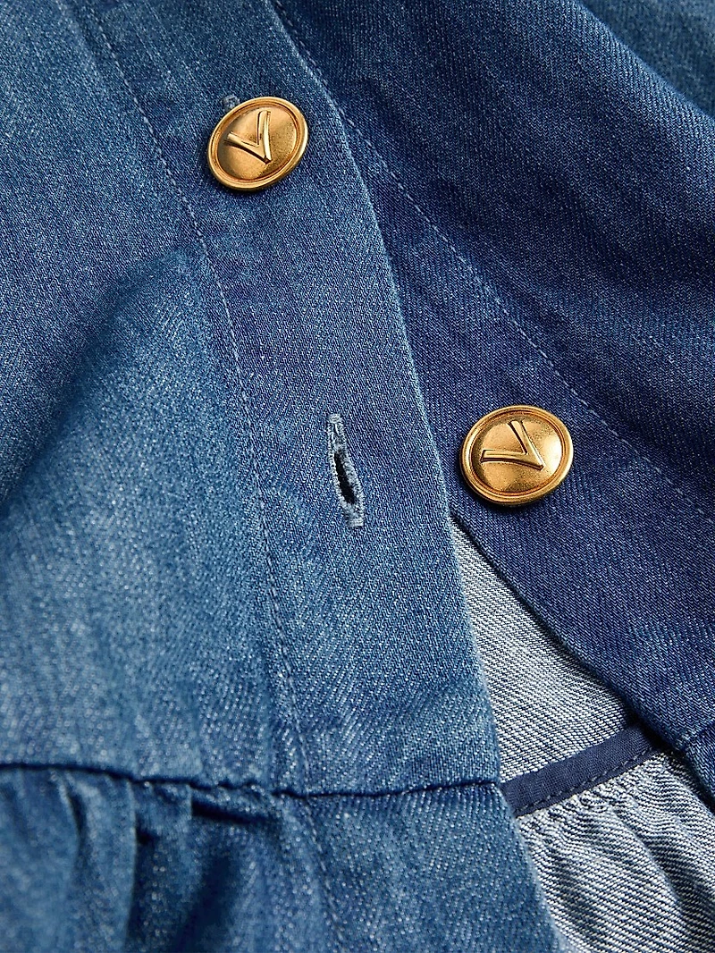 Lightweight Denim Skirt