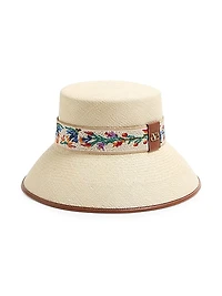 Antibes Straw Bucket Hat