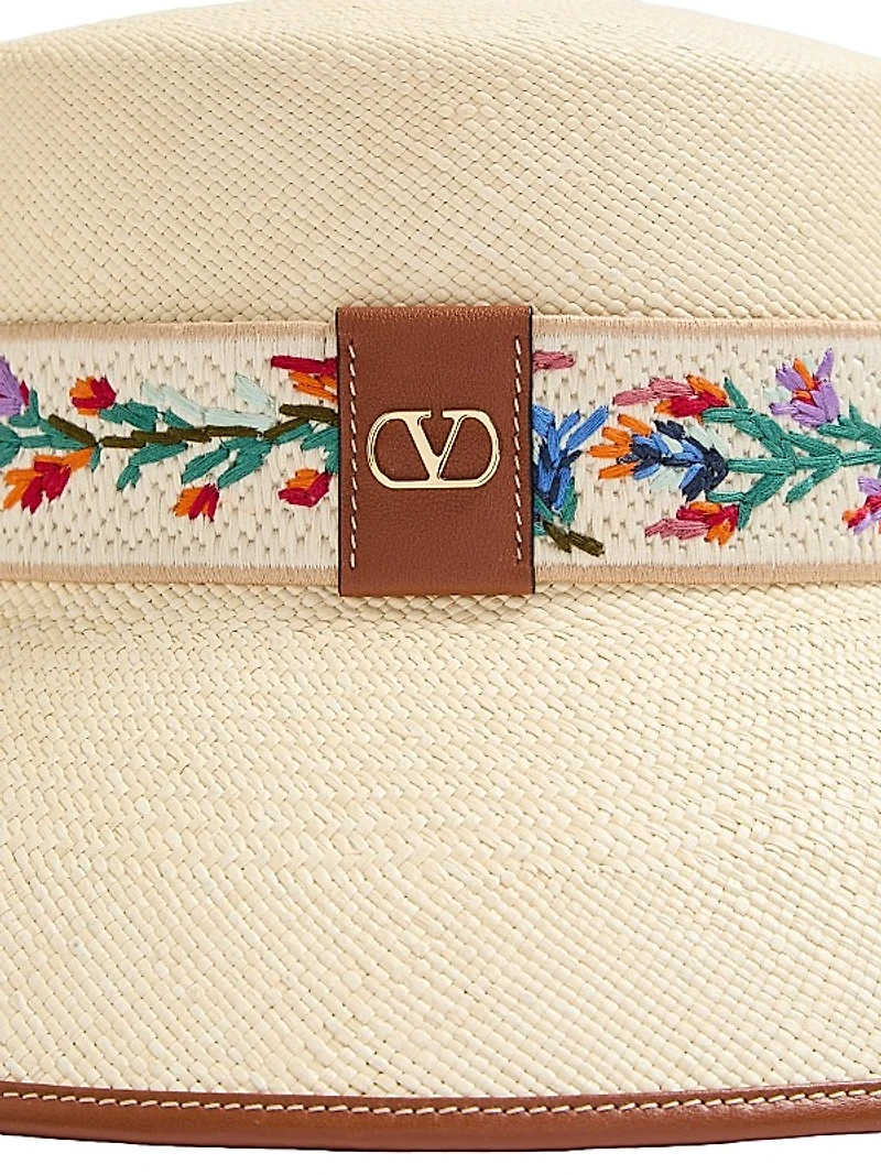 Antibes Straw Bucket Hat