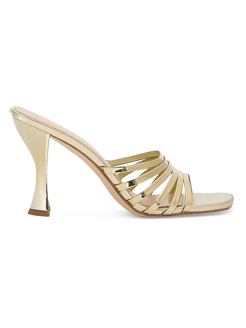 Haisley Metallic High Sandals