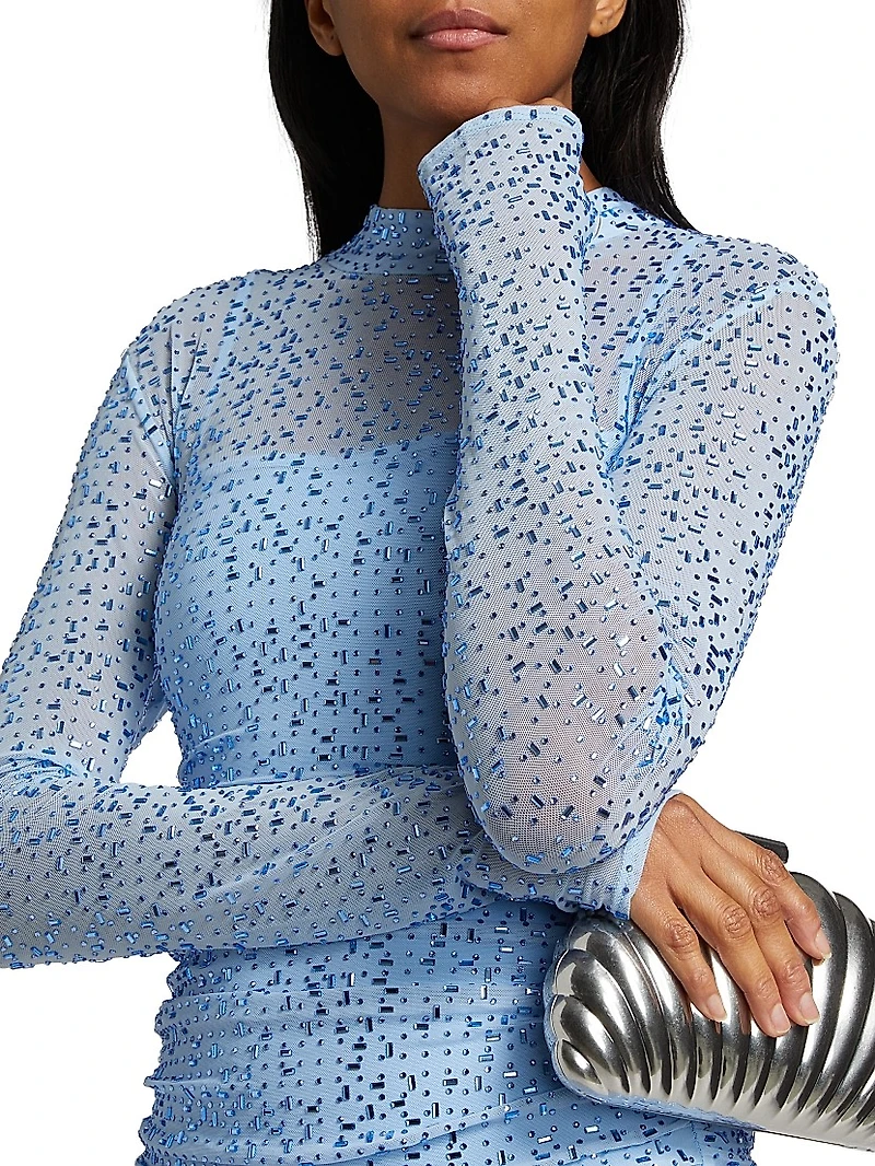 Claudia Embellished Minidress