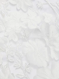 Marie Floral Lace Peplum Top