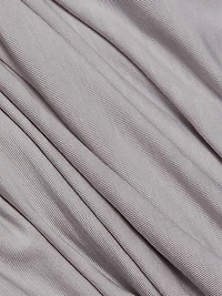 Wind Asymmetric Draped Miniskirt