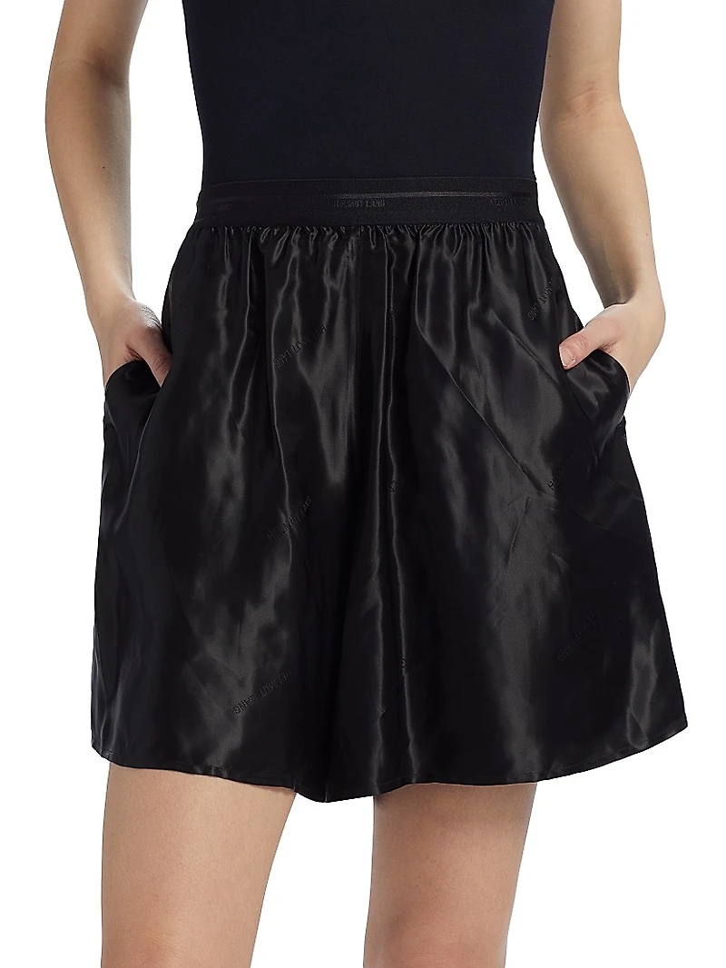 Natura Wool Pleated Skort