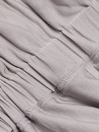 Protection Asymmetric Ruched Top