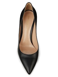 85MM Leather Stiletto Heel Pumps