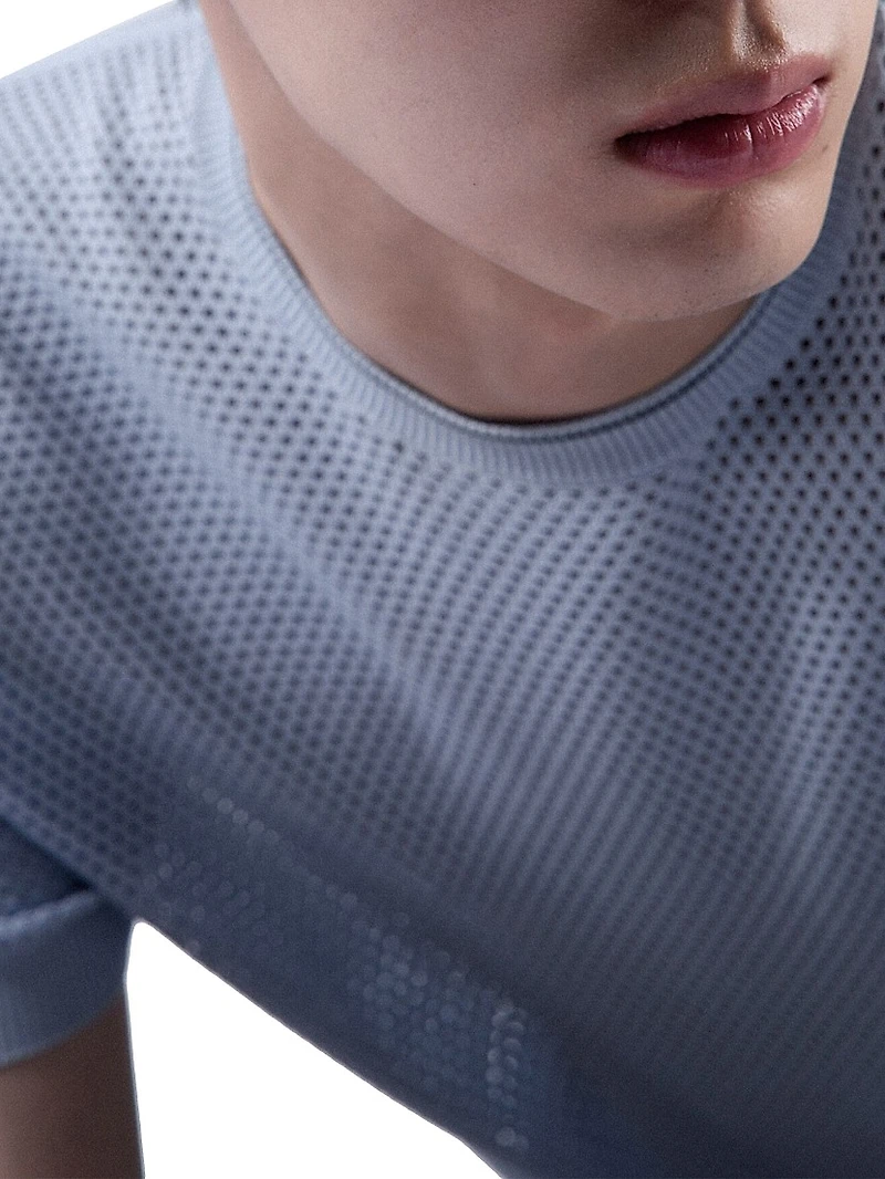 Silk and Cotton Crewneck Sweater